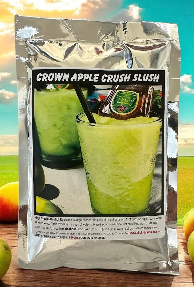 Crown Apple Crush Slush (Ninja Slushi Recipe)