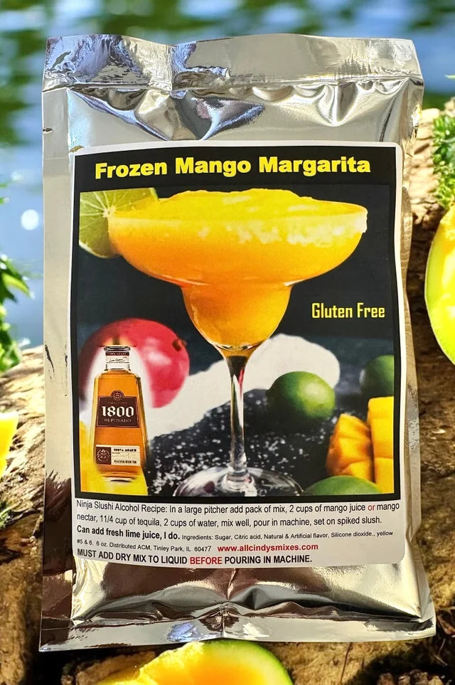 Frozen Mango Margarita "Ninja Slushi Recipe"