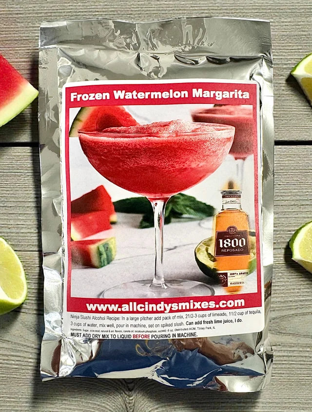 Frozen Watermelon Margarita. Ninja Slushi Recipe