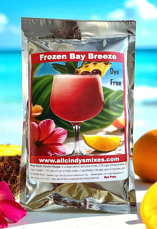 Frozen Bay Breeze (DYE FREE). "Ninja Slushi Recipe"