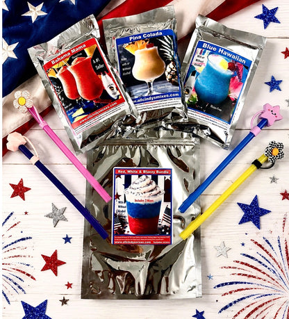 Patriotic 3 Mix Bundle>Bahama Mama, Blue Hawaiian, Pina Colada
