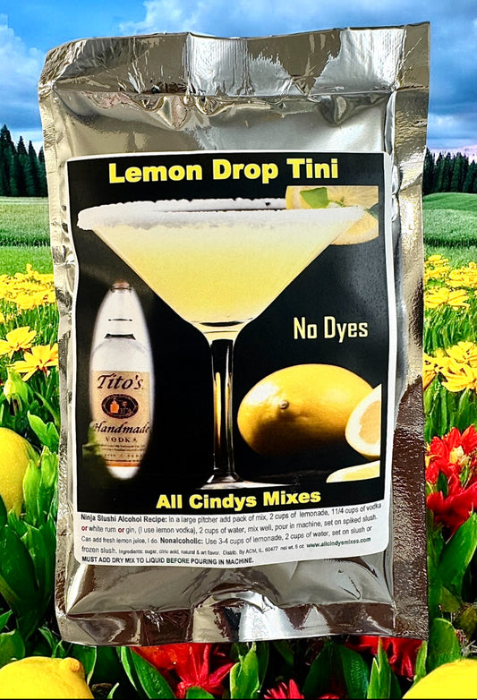 Lemon Drop Tini. (NO DYES) "Nina Recipe"