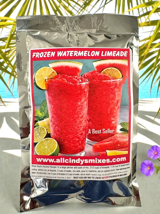 Frozen Watermelon Limeade /Ninja Slushi Recipe